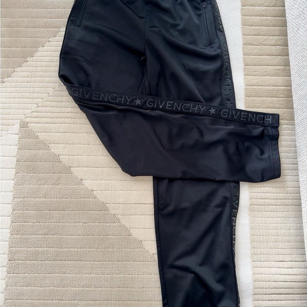 Authantic Givenchy Black Joggers with Logo Detail